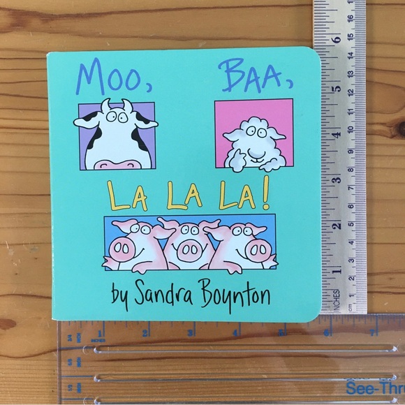 “Moo, Baa, La La La” Board-book, by Sandra Boynton, Like New - Picture 14 of 14